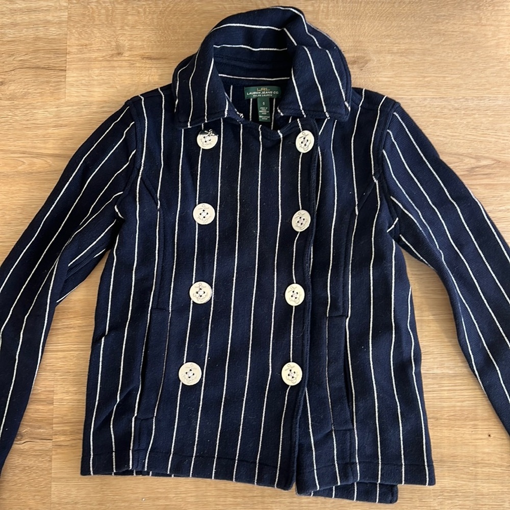 Lauren Jeans co jacket. Simply beautiful. Never worn.